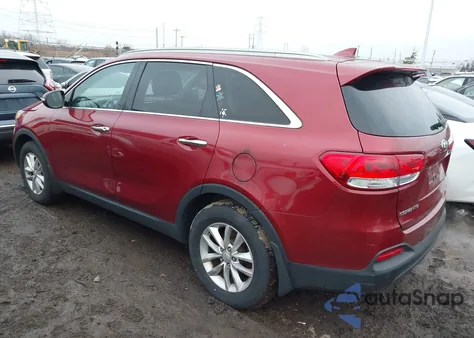 2017 Kia Sorento 2.4L Lx from USA, damaged, VIN 5XYPG4A36HG217357
